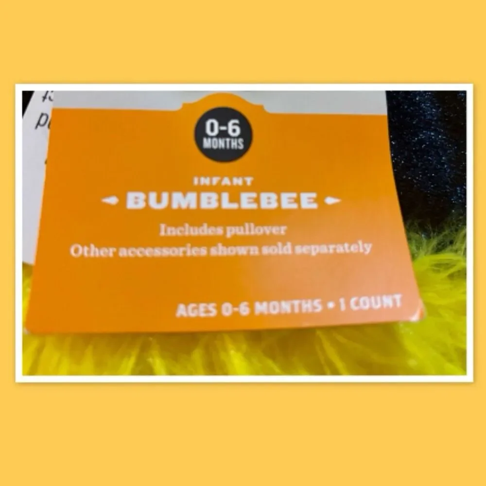 Hyde & EEK! Boutique Infant  Bumblebee Costume ~ Size 0-6 Mo.